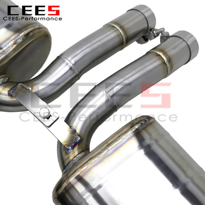 BMW X6 E71/E72 N54/N55 3.0T 2007-2014 Stainless Steel Axle Back Exhaust System