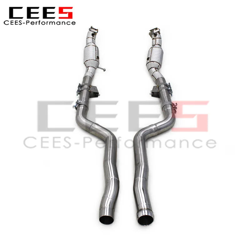 Mercedes-Benz CLS550 4.7 Stainless Steel Catted Header Downpipe Exhaust System