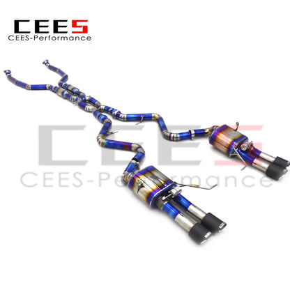 CEES Catback Exhaust For BMW M3 E92 4.0L 2008-2013 Exhaust valve control High Performance Titanium alloy Exhaust System