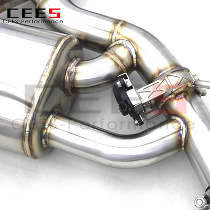 CEES For Audi RS3/TTRS 8Y 2.5T 2017-2023 304Stainless Steel Valve Catback Exhaust System with remote control Exhaust Muffler