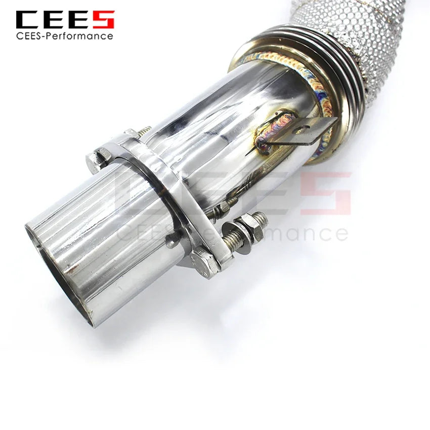 BMW M3/M4 F80/F82/F83 S55 3.0T Stainless Steel High Flow Catted Downpipe Exhaust System