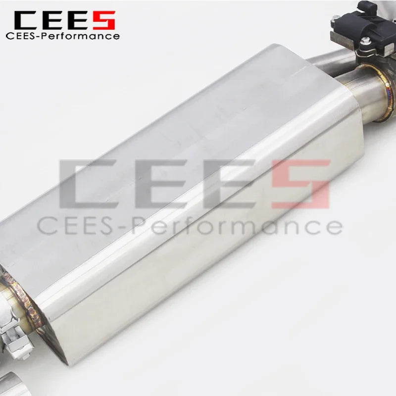 cees Valve Tuning Pipe Exhaust Catback for Mercedes-Benz G63 W464 4.0T 2019- 2023 Stainless Steel Exhaust Pipe Muffler System