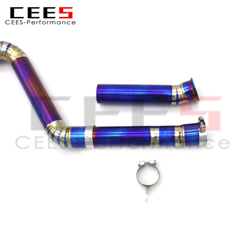 CEES Catback Exhaust For Toyota Supra A90 3.0T 2020-2023 Titanium alloy Exhaust Pipe Muffler High custom Car Exhaust System