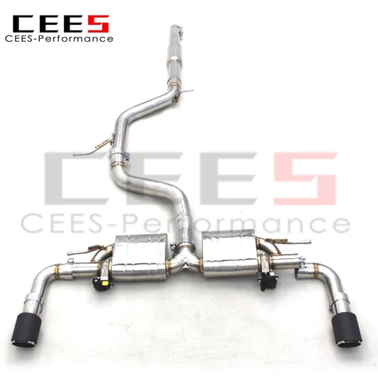 Catback Exhaust For VW GOLF 7/7.5 MK7/MK7.5 GTI 2.0T 2014-2020 Stainless Steel Escape Exhaust Pipe Muffler