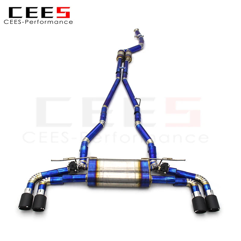 CEES Catback Exhaust for BMW 540i B48 Racing Car Price 2.0T/3.0T Titanium G30 G38 530 540 Exhaust Pipes Muffler Escape