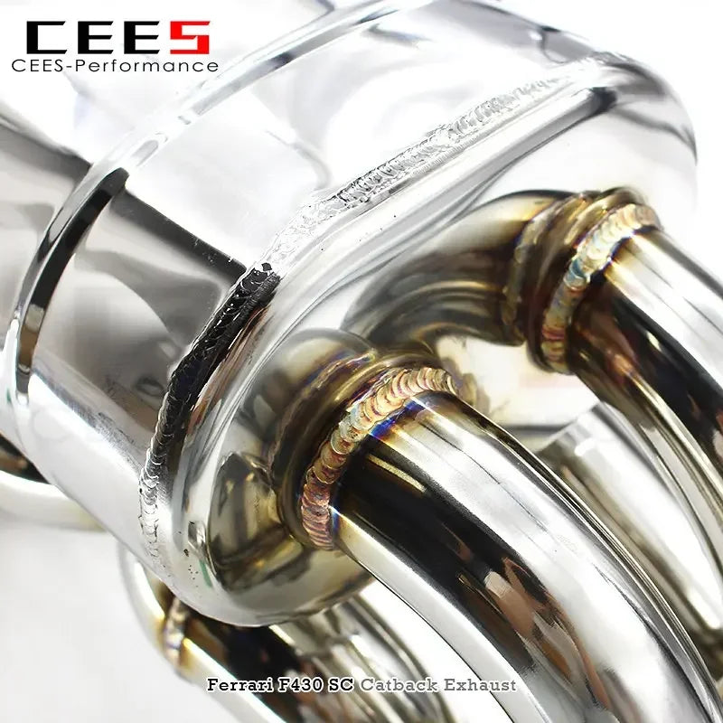 Ferrari F430 4.3L 2005-2009 Titanium Valved Sport Exhaust System