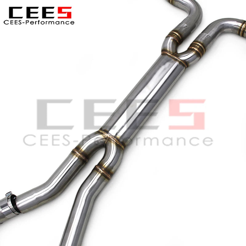 CEES Tuning Exhaust Pipe System for BMW M3 M4 G80 G82 G83 3.0T 2019-2025 SS304 Stainless Steel Car Escape Sport Exhaust Muffler