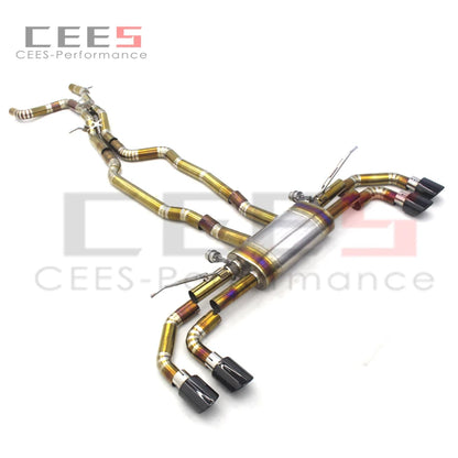 cees Valvetronic Catback Exhaust for Porsche Cayenne 957 3.6/4.8T 2006-2010 Valved Sport Exhaust System