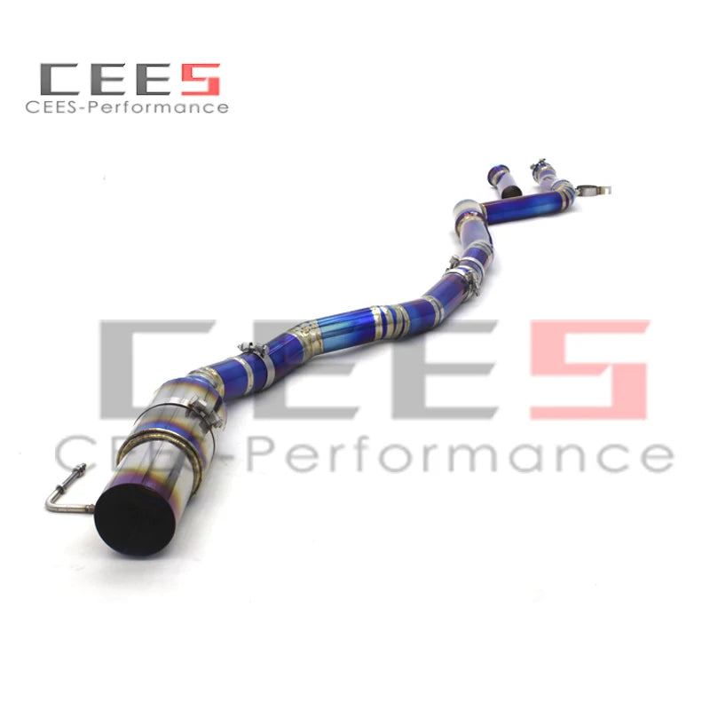 CEES Catback Exhaust For Toyota Supra A90 3.0T 2020-2023 Titanium alloy Exhaust Pipe Muffler High custom Car Exhaust System