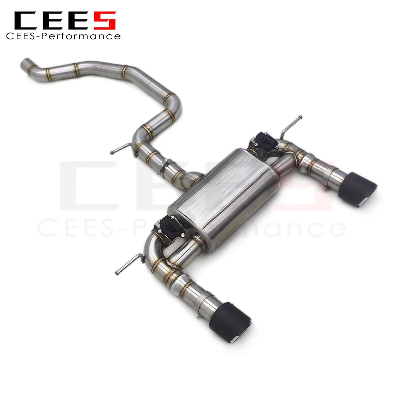 CEES Catback Exhaust System For Audi TT 2.0T 2017-2023 Stainless Steel Escape Exhaust Pipe Muffler