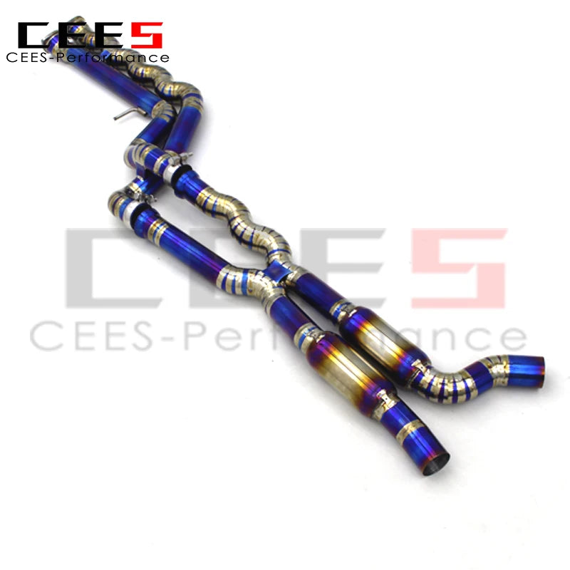 Equal length Mid pipe For BMW M2C/M2 Competition S55 F87 3.0T 2018-2023 Exhaust System Titanium alloy Exhaust Pipe