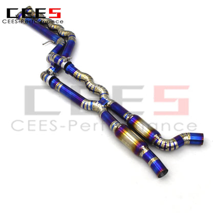 Equal length Mid pipe For BMW M2C/M2 Competition S55 F87 3.0T 2018-2023 Exhaust System Titanium alloy Exhaust Pipe