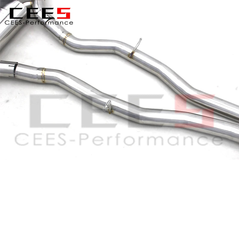 CEES High Performance Exhaust Pipe Muffler Catback Exhaust  For BMW X3/X4 3.0T 2014-2023 car exhaust pipes