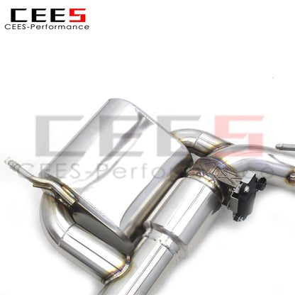 CEES Valved Catback Exhaust System For JEEP Grand Cherokee 3.0/3.6 2007-2023 304  Muffler Escape Car Exhaust Pipes