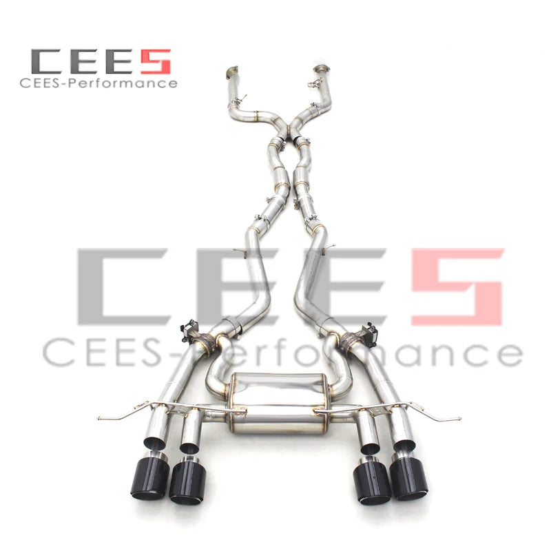 CEES Catback Exhaust for BMW M3 G80 3.0T 2020-2025 Valved Catback System Tuning Performance Stainless Steel Muffler Exhaust