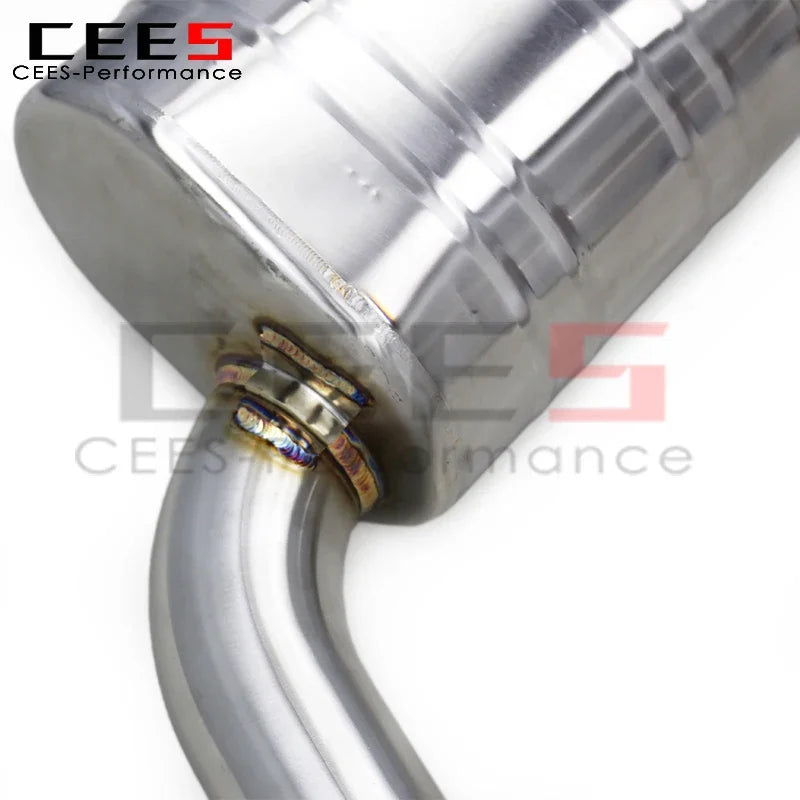 CEES Valvetronic Exhaust Muffler for Mercedes-Benz CLS320/CLS400 C218 3.0T 2015-2017 Stainless Steel Catback Exhaust Systems