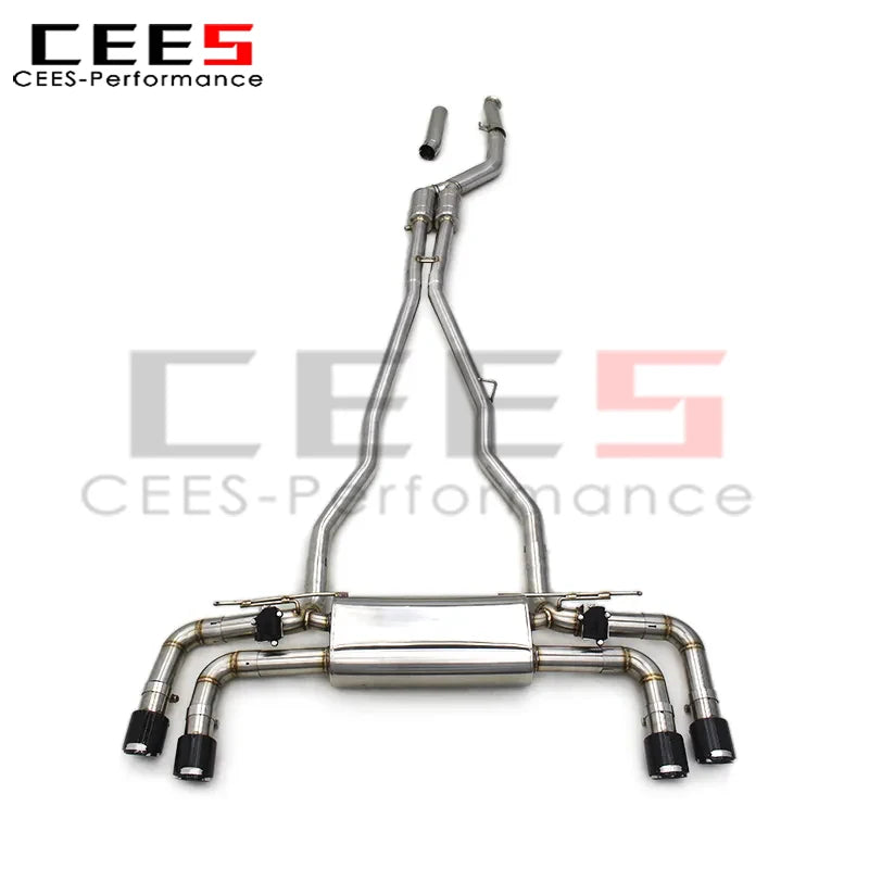 cees Catback Exhaust System for BMW 530/530i B48 3.0T 2017-2023 Escape Performance SUS304/Titanium Exhaust Pipe Muffler Assembly