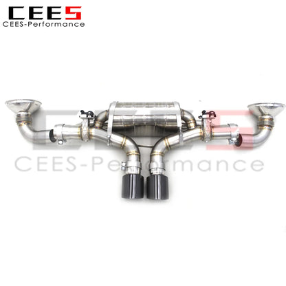 CEES Catback Exhaust System for Porsche 911 991.1/991.2 GT3 2010-2019 Tuning High Performance Stainless Steel Exhaust Pipe