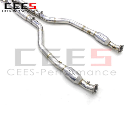 CEES Performance valve Exhaust Pipe For BMW M3 E92 4.0L 2008-2013 Stainless Steel304 Car Exhaust systems mufflers