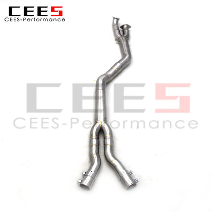 CEES High quality catback exhaust single midpip For BMW M3 M4 G80 G8X G83 G82 3.0T 2020-2025 Stainless Steel 304