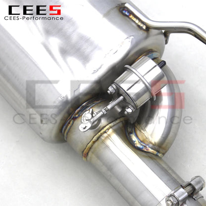 CEES Catback Exhaust System Stainless Steel High Performance Exhaust Pipe Muffler escape For Ford Mustang 5.0L 2011-2019