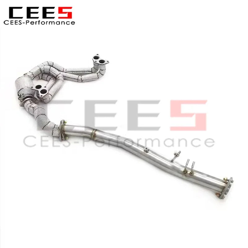 cees Stainless Steel Exhaust Manifold Header for Toyota GR86/86 2.0 2022-2023 Front Pipe S Pipe Downpipe with Catalyst System