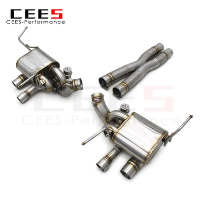 cees Catback Exhaust System For Ferrari California T 3.9T 2012-2018 Racing Car Exhaust Pipe Muffler Stainless Steel Escape