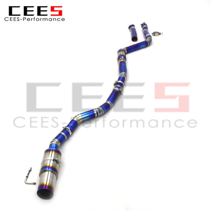 CEES Catback Exhaust For Toyota Supra A90 3.0T 2020-2023 Titanium alloy Exhaust Pipe Muffler High custom Car Exhaust System