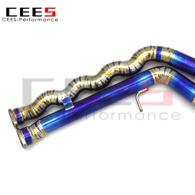 Equal length Mid pipe For BMW M2C/M2 Competition S55 F87 3.0T 2018-2023 Exhaust System Titanium alloy Exhaust Pipe