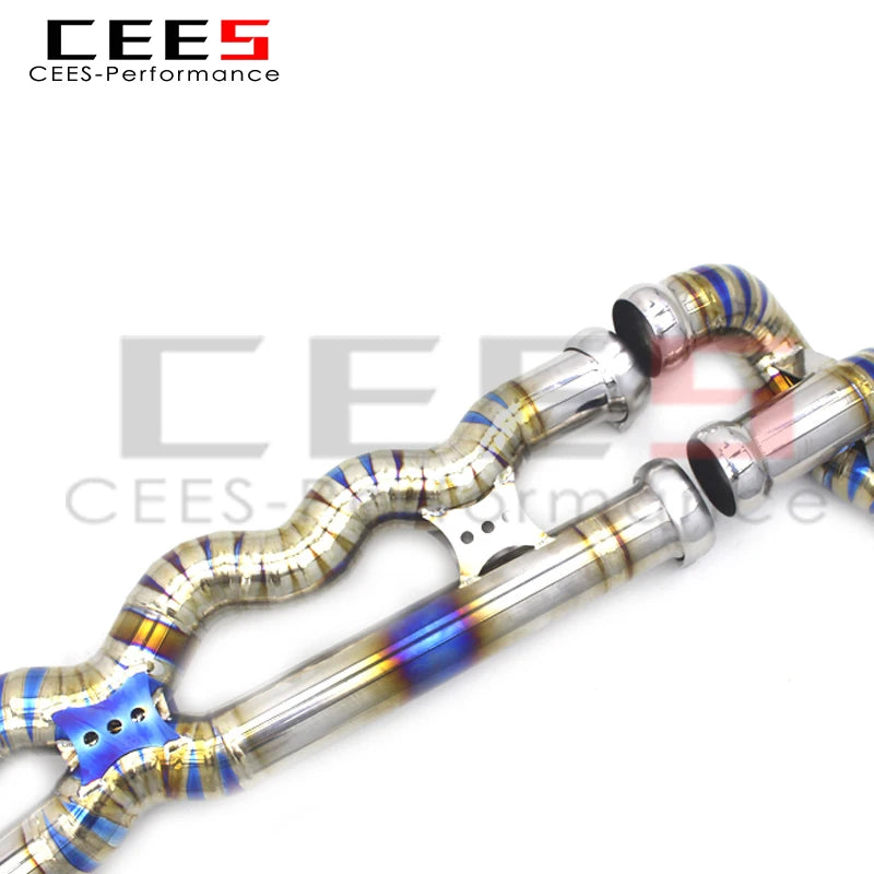 Mid Pipe For BMW M3/M4 F80/F82 3.0T 2015-2019 Titanium alloy Exhaust Pipe Muffler Car Exhaust System