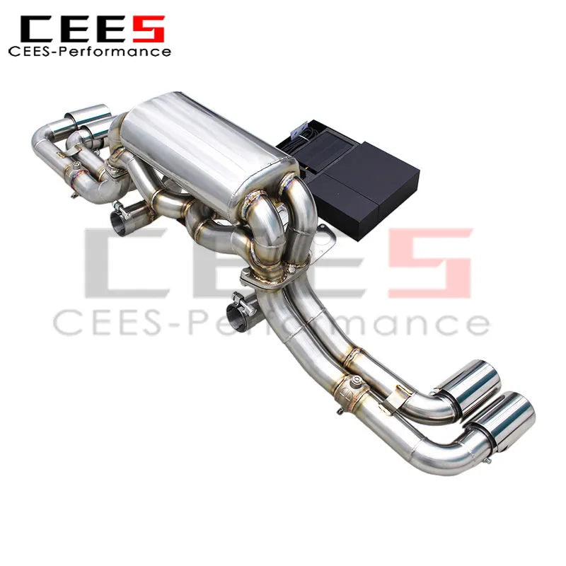 Ferrari F430 Spider/Coupe 4.3L 2005-2009 Valved Sport Exhaust System