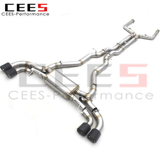 Catback Exhaust Escape For BMW M5 F90 4.4T 2018-2023 Racing Car Exhaust System Titanium Exhaust Pipe Muffler