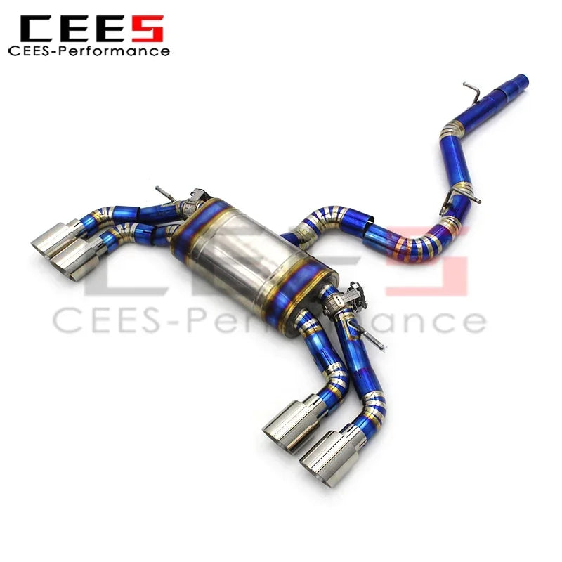 CEES Sport Muffler Catback Exhaust for VW GOLF MK7 7R 7.5R 2.0T 2012-2019 Valvetronic Exhaust Pipe Catback System