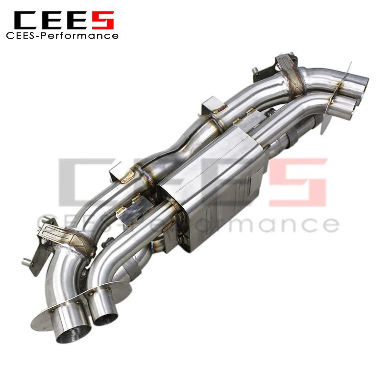 CEES OEM  Catback Exhaust System for Porsche 911 992 3.0T 2019-2024 Racing Sport Car Stainless Steel Exhaust Pipe Muffler Escape