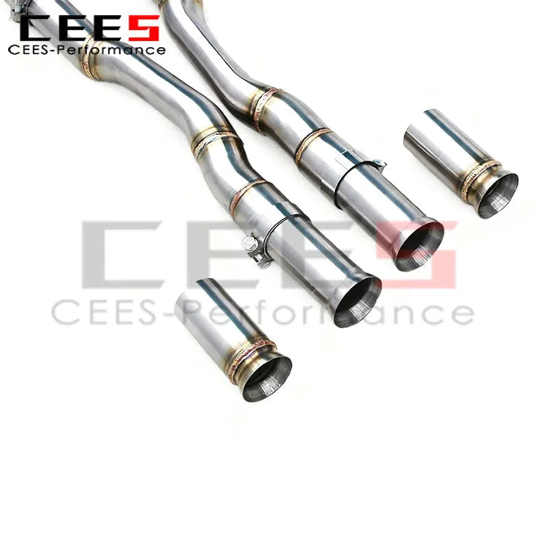 Mercedes Benz S63 AMG W221 6.2L 2008-2012 Valved Sport Exhaust System