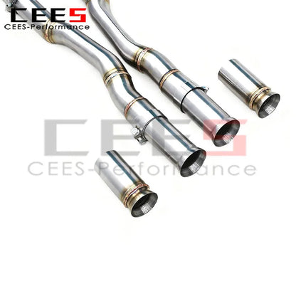Mercedes Benz S63 AMG W221 6.2L 2008-2012 Valved Sport Exhaust System