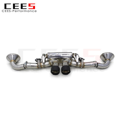 CEES  Catback Exhaust System For Porsche 911 992 GT3 4.0 2017-2023 Exhaust Pipe Muffler Valvetronic Exhaust system