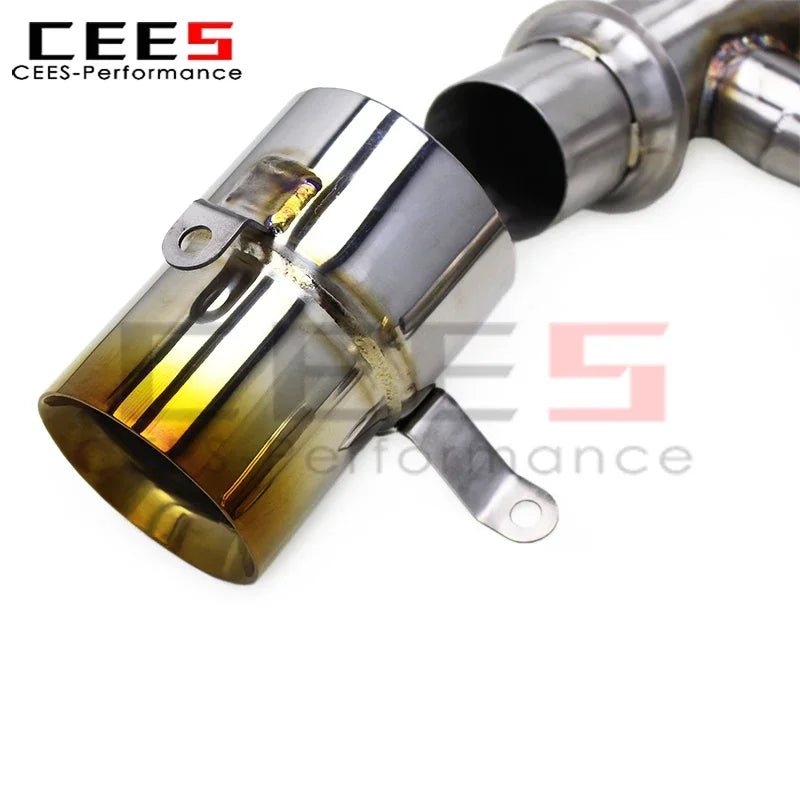 CEES Stainless Steel Catback Exhaust  for Mclaren Artura 2021-2024 Titanium Exhaust Tips Escape with Valve Car Exhaust Muffler