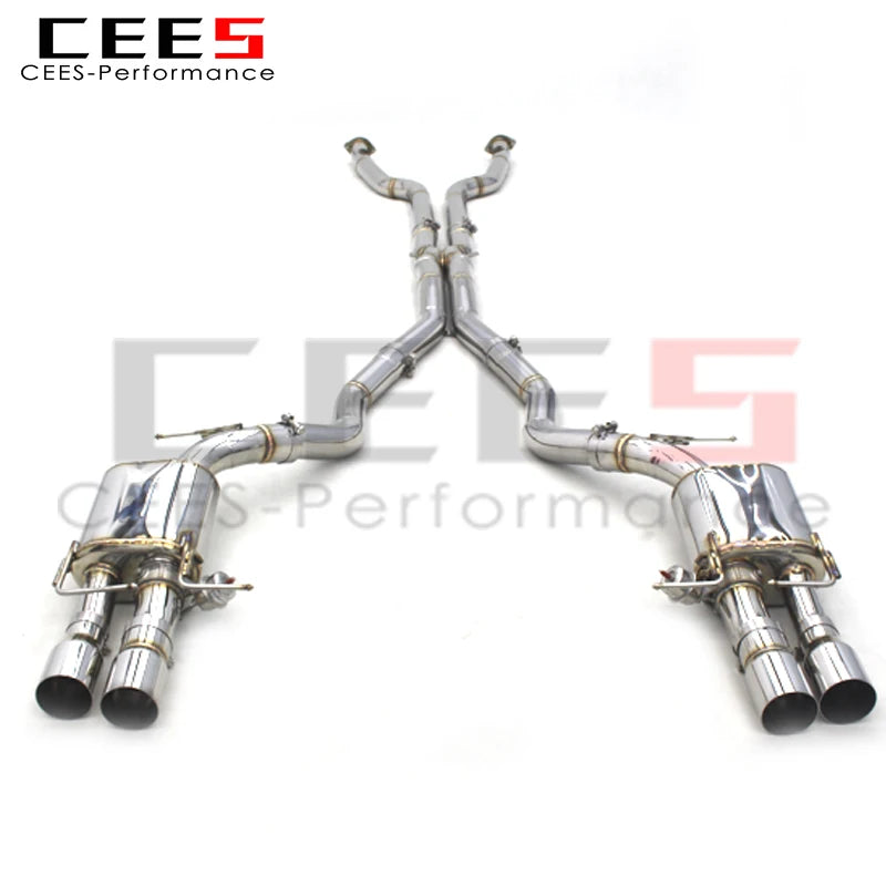 CEES Tuning Catback Exhaust for BMW M5 E60 5.0L 2003-2010 Exhaust Pipe Muffler Stainless Steel Car Exhaust System Escape