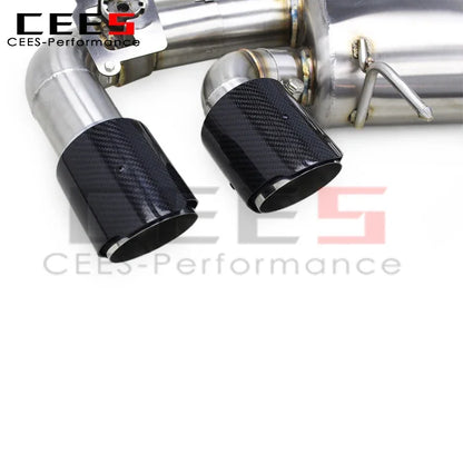 CEES  Valve Catback Exhaust System for Chevrolet CORVETTE C8 2019-2023 Stainless Steel Performance Valve Exhaust Pipe Muffler