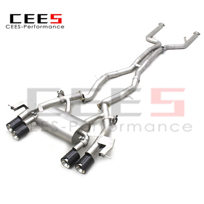 CEES Performance Catback Exhaust System For BMW M3/M4 G80/G82 3.0T 2019-2023 Racing Car Stainless Steel Exhaust Pipe Muffler