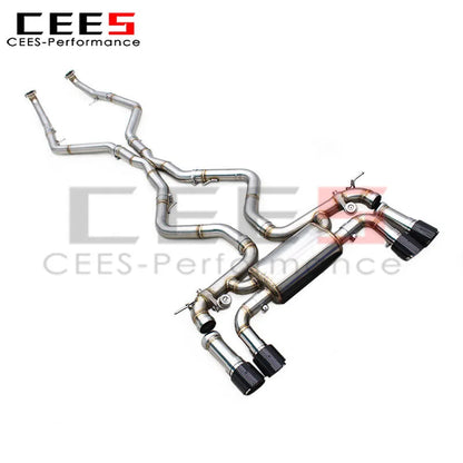BMW X5M/X6M E70/E71 4.4TT 2010-2014 Stainless Steel Valved Sport Exhaust System