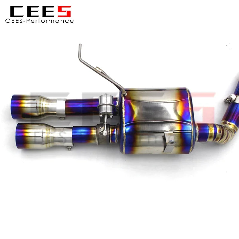 cees Catback Exhaust for BMW M3 E90/E92/E93 4.0L 2007-2013 High Performance Titanium Alloy Racing Exhaust System Assembly