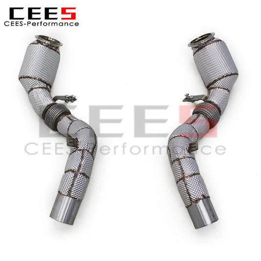 Alpina B8 / BMW G16 M850i Catted Downpipe Exhaust System