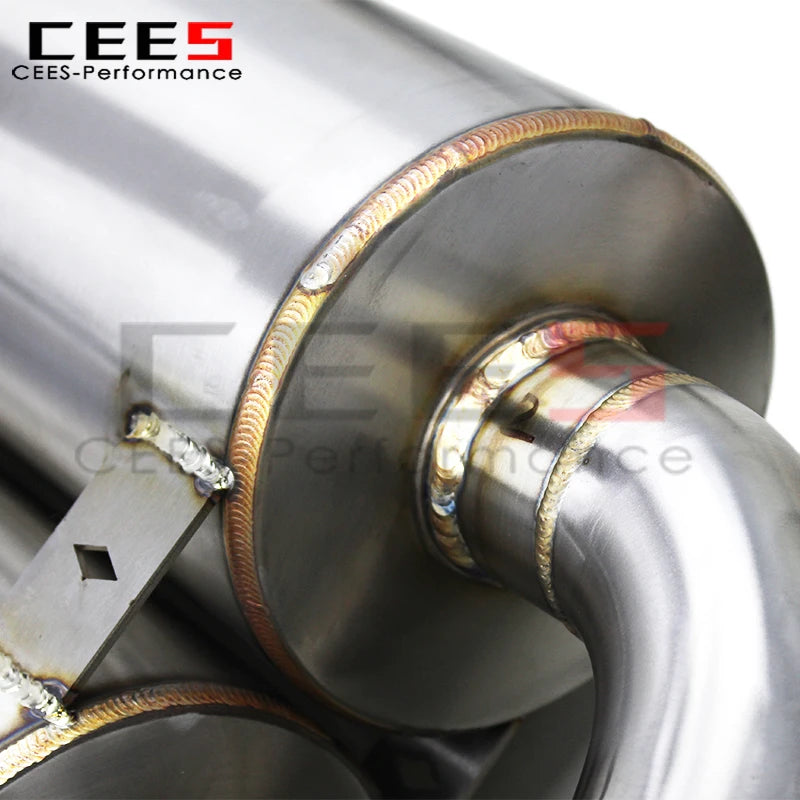 CEES Tuning Exhaust Pipe System for BMW M3 M4 G80 G82 G83 3.0T 2019-2025 SS304 Stainless Steel Car Escape Sport Exhaust Muffler