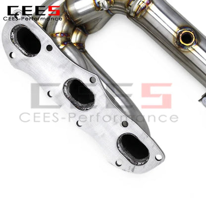 CEES Racing Exhaust Pipes for PORSCHE 911 997/997.2 Carrera 3.6/3.8 2008-2011 Stainless Steel Exhaust Manifold Exhaust Headers