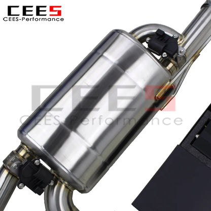 cees for BMW 730 740 G11 G12 2.0T/3.0T 2016+ Valved Sport Exhaust System
