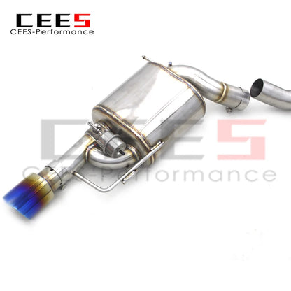 CEES valve control Catback Exhaust Systems For BMW 335/335i E90/E92/E93 N54 3.0T 2009-2013 Stainless Steel Exhaust Pipe Muffler