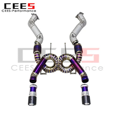 Mclaren 720s 4.0 Titanium Full Exhaust System