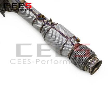 cees Titanium Catback Exhaust Catted Downpipe for Lamborghini Murcielago LP640 V12 6.2L 2007-2010 Tuning Car Exhaust Pipe System